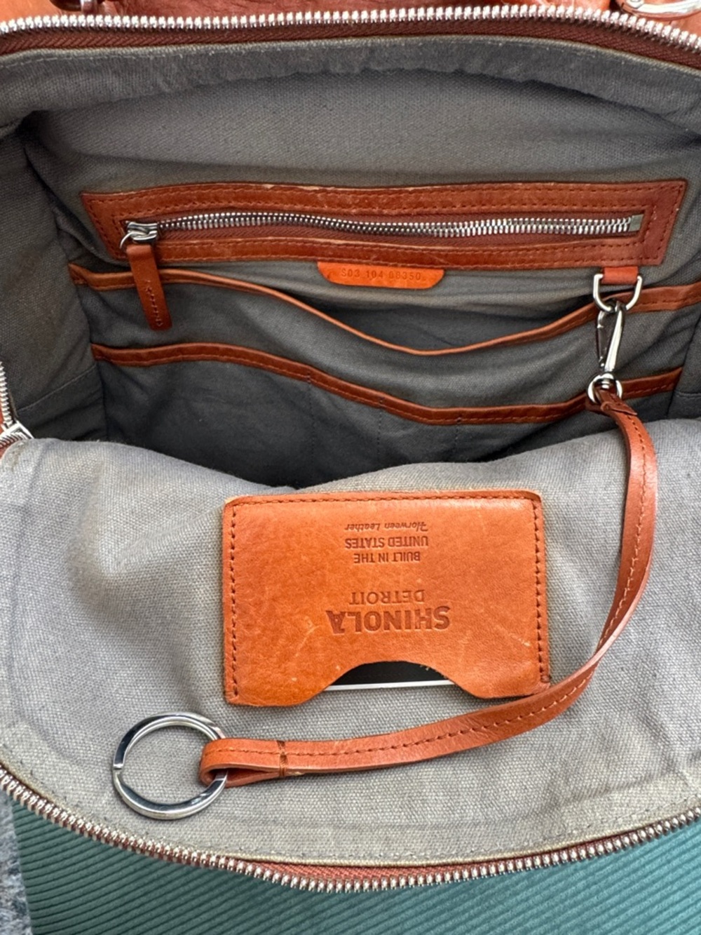 Shinola Runwell Backpack - Men's Leather - Tan - Picture 16 of 17